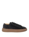 Doucal's Woman Sneakers Black Size 8 Textile Fibers