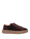 Doucal's Woman Sneakers Burgundy Size 7 Textile Fibers In Red