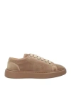 Doucal's Woman Sneakers Khaki Size 7.5 Textile Fibers In Sand