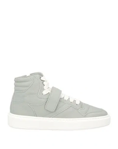 Doucal's Woman Sneakers Sage Green Size 7.5 Leather