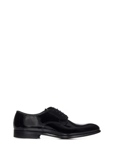 Doucal's Laced Shoes In Black