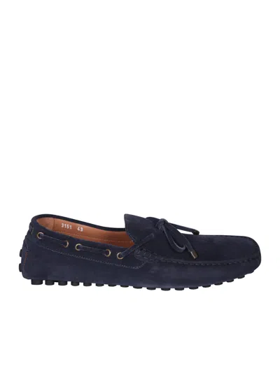 Doucal's Driver Loafers In Blue