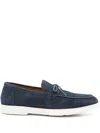 Doucal's Men's Lacci Adler Visone Loafer In Gray