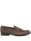 Doucal's Flat Shoes Brown In Brown