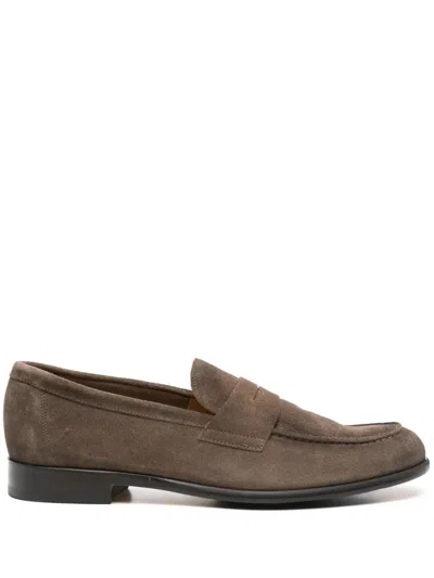 DOUCAL'S PENNY ADLER JUKE LOAFER,DU3400STRAUY260 TM08 COCOA