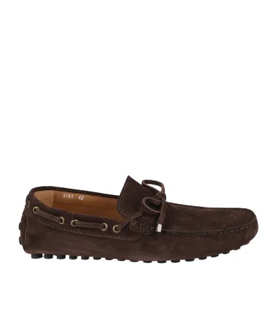 Doucal's Fasten Loafers In Black