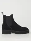 Doucal's Flat Ankle Boots  Woman Color Black In Schwarz