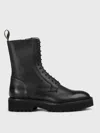 Doucal's Flat Ankle Boots  Woman Color Black In Schwarz