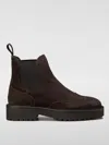 Doucal's Suede Boots In Braun