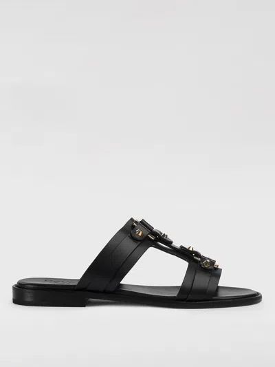 Doucal's Flat Sandals  Woman Color Black In 黑色