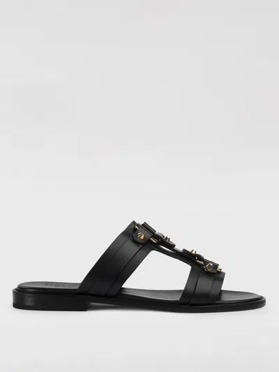 Doucal's Flat Sandals  Woman Colour Black In 黑色