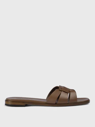 DOUCAL'S FLAT SANDALS DOUCAL'S WOMAN COLOR BROWN,G80056032