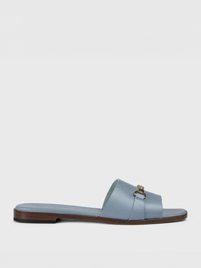 DOUCAL'S FLAT SANDALS DOUCAL'S WOMAN COLOR SKY BLUE,G87798016