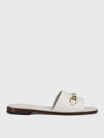 DOUCAL'S FLAT SANDALS DOUCAL'S WOMAN COLOR WHITE,G87796001