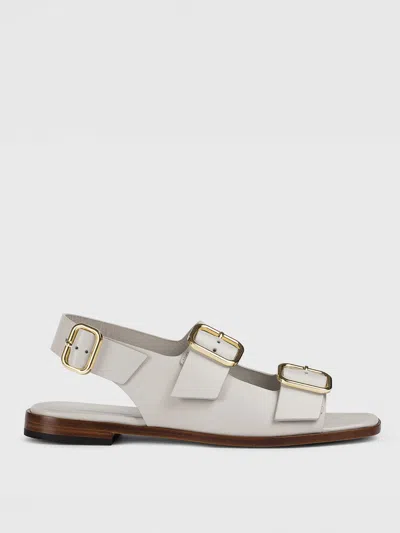 Doucal's Flat Sandals  Woman Color White In Weiss