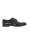Doucal's Stringate Derby In Black