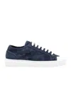 Doucal's Lace-up Low-cut Casual Shoes In White