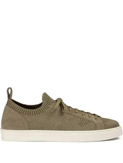 Doucal's Lace-up Sneakers In Neutrals