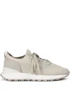Doucal's Round Toe Sneakers In Neutrals