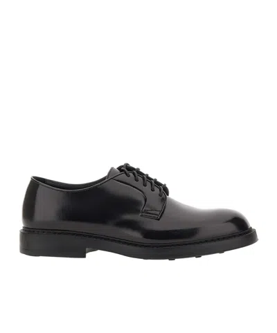 DOUCAL'S DOUCAL'S ROUND-TOE LACE-UP DERBY SHOES