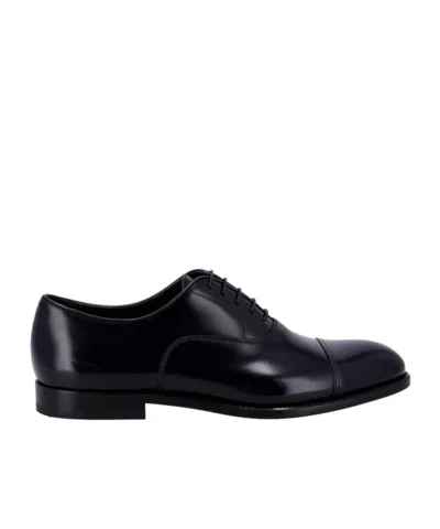 Doucal's Lacing Casual Shoes In Nero
