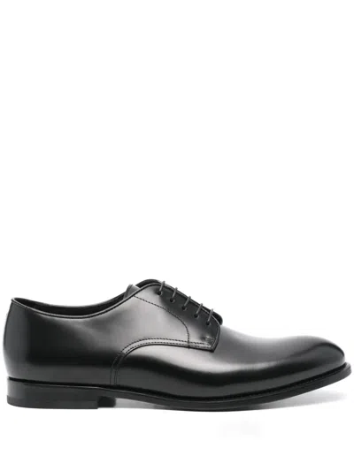 DOUCAL'S LATHER DERBY SHOES
