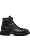 Doucal's Leather Ankle Boots In Brown