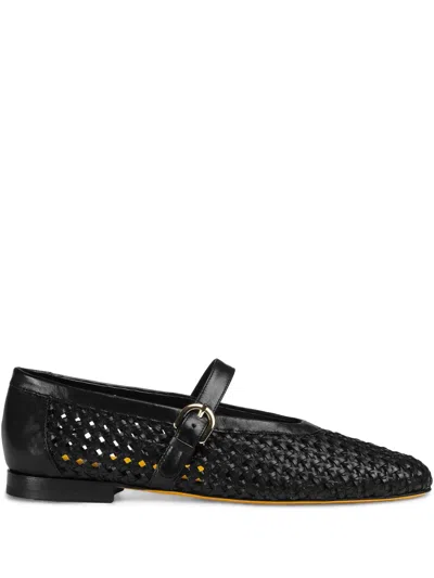DOUCAL'S LEATHER BALLERINA SHOES