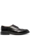 Doucal's Leather Brogues In Black