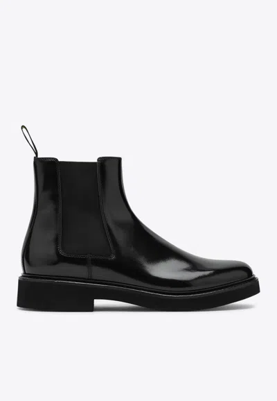 DOUCAL'S LEATHER CHELSEA BOOTS