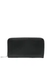 Doucal's Leather Continental Wallet In Black