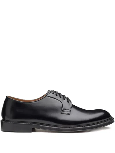 DOUCAL'S LEATHER DERBY SHOES