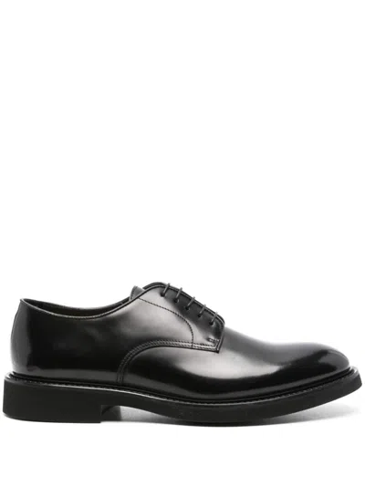 DOUCAL'S LEATHER DERBY SHOES