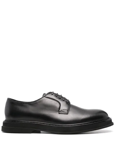 DOUCAL'S LEATHER DERBY SHOES