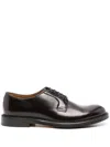 Doucal's Scarpe Derby Doucals In Pelle Spazzolata In Brown