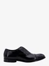 Doucal's Leather Lace-up Shoe In Black
