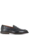 Doucal's Leather Loafers In Black