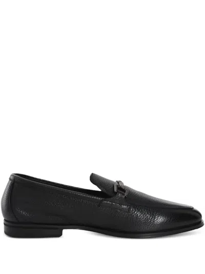 Doucal's Leather Loafers In Black