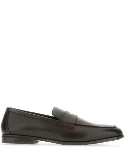 DOUCAL'S LEATHER LOAFERS