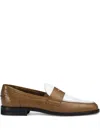Doucal's Leather Loafers In Brown