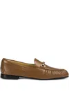 Doucal's Leather Loafers In Brown