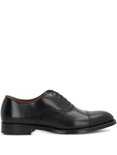 DOUCAL'S LEATHER OXFORD SHOES