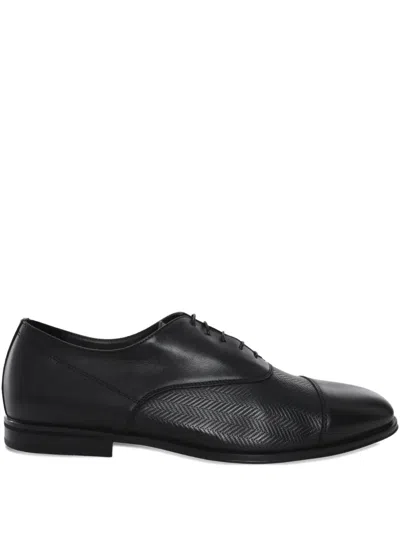 DOUCAL'S LEATHER OXFORD SHOES