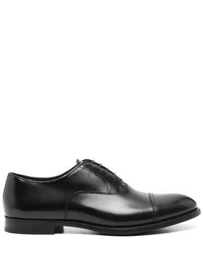 DOUCAL'S LEATHER OXFORD SHOES