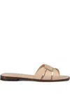 Doucal's Leather Sandals In Pink