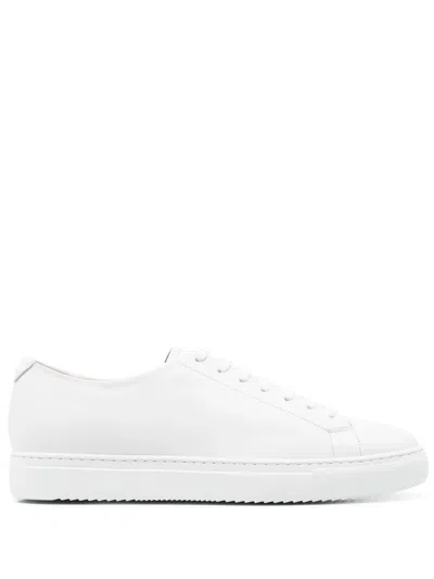 DOUCAL'S LEATHER SNEAKERS