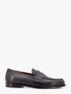 Doucal's Penny Loafer With Smooth Leather Finish In Black