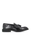 Doucal's Moccasin With Tassel In Black