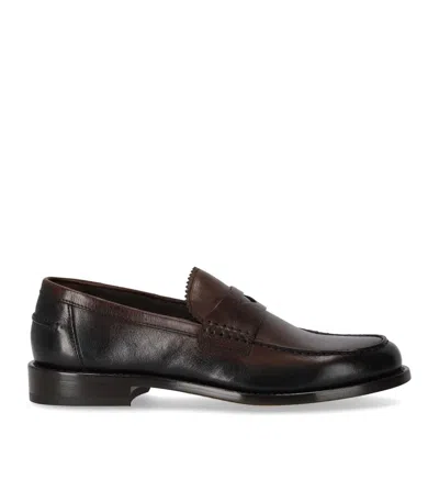 Doucal's Loafers In Brown