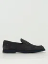 Doucal's 'standford' Black Slip-on Loafers In Black
